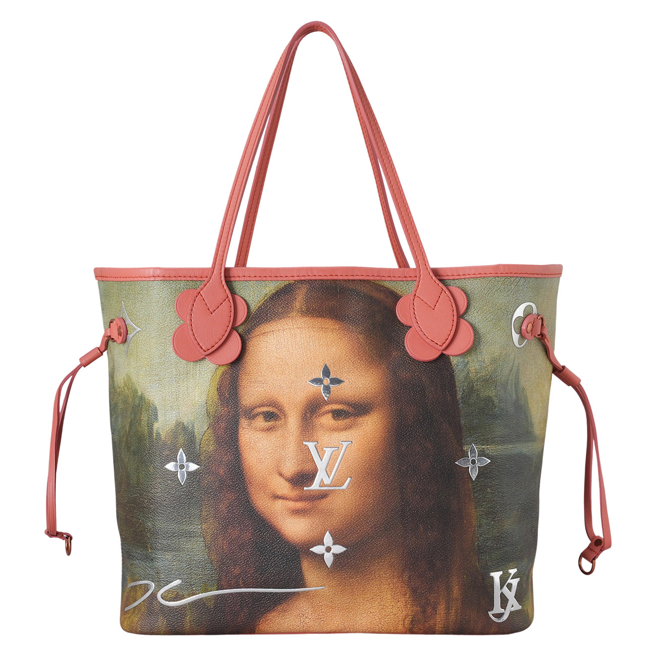 LOUIS VUITTON(USED)루이비통 M43373 시즌 한정 모나리자 네버풀 MM